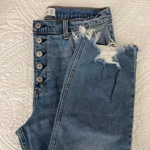 Abercrombie & Fitch Ultra High Rise Ankle Straight